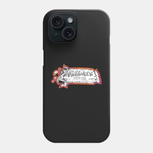 Halloween Forever Candy Bar B&W Phone Case