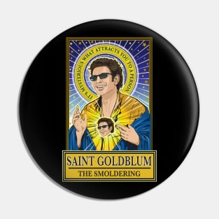 Saint Goldblum Pin