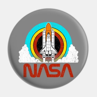 Retro NASA Pin