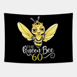 The Queen Bee Is 60 - 60th Birthday Tapestry