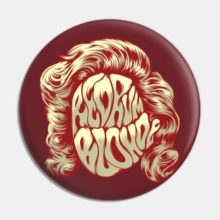 Redrum Blonde Logo Pin