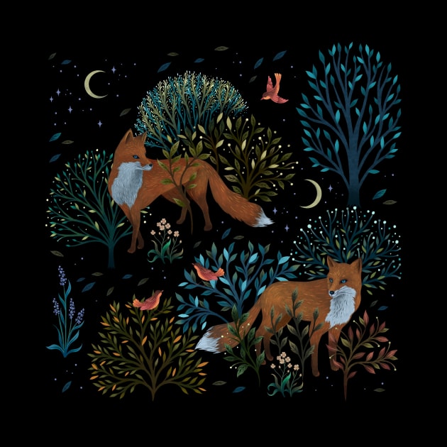 Forest Foxes by Episodic Drawing