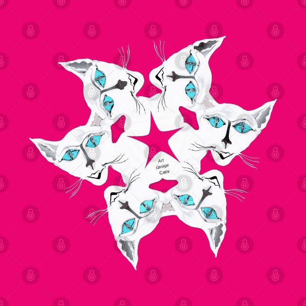 Cutest Cats Kittens Mandala Ever by PlanetMonkey