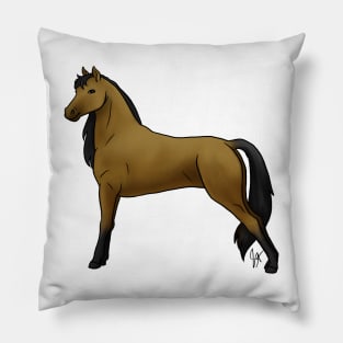 Horse - Morgan - Bay Pillow