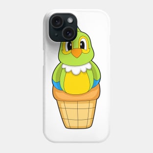 Parrot Ice cream cone Phone Case