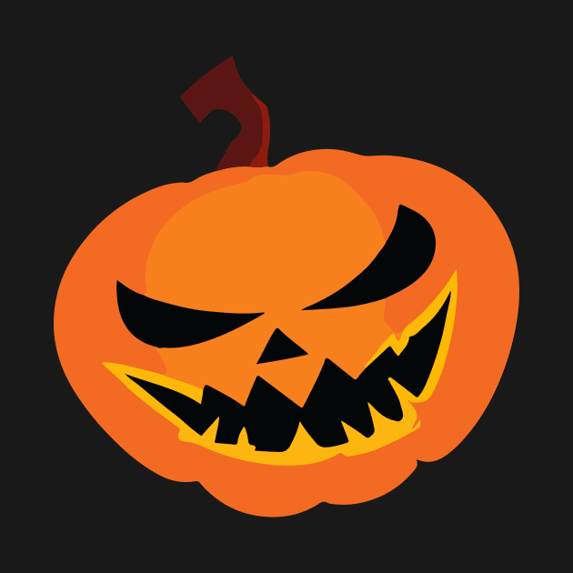 Scary Pumpkin by N1L3SH