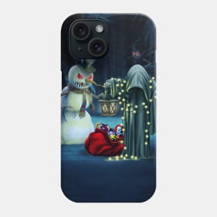 Dark christmas time Phone Case