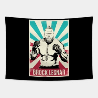 Vintage Retro Brock Lesnar Tapestry