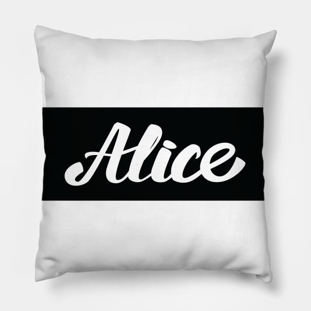 Alice Pillow by ProjectX23Red