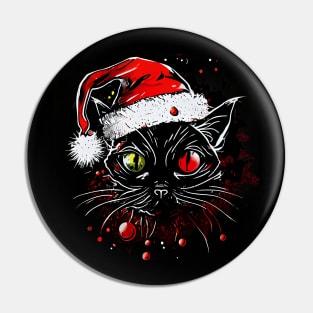 Black Cat Is Best Cat Pin