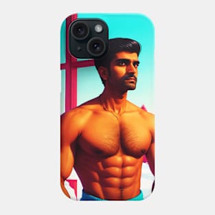 Winter Holiday Hunk 04 Phone Case