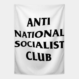 Anti Nazi Club Rectangle (White) Tapestry