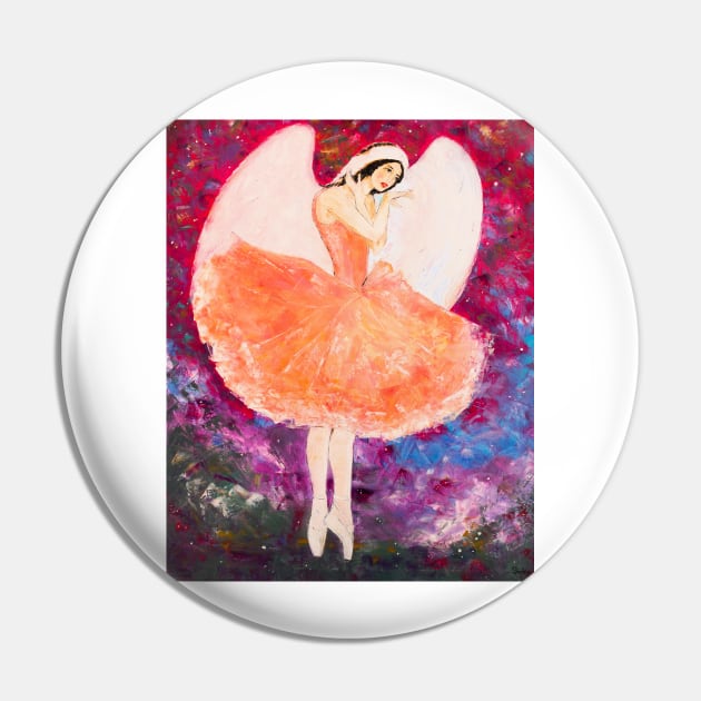 Angel Ballerina Pin by NataliaShchip