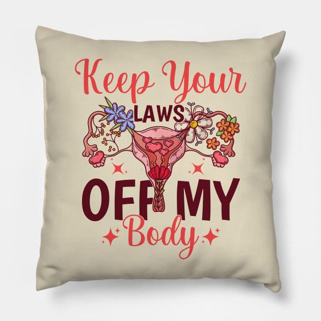 Keep Your Laws Off My Body Pillow by TheDesignDepot