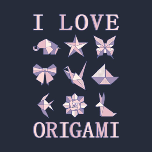 I Love Origami by MonoFishTank