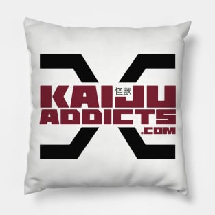 Kaiju Addicts X Logo - Light T-Shirt Pillow