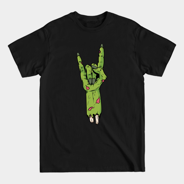 Disover Zombie rock on - Rock - T-Shirt