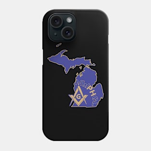 MWPHGLMI - Blue & Gold Phone Case