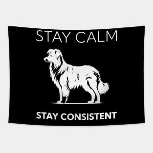 Stay Calm - Stay Consistent Tapestry