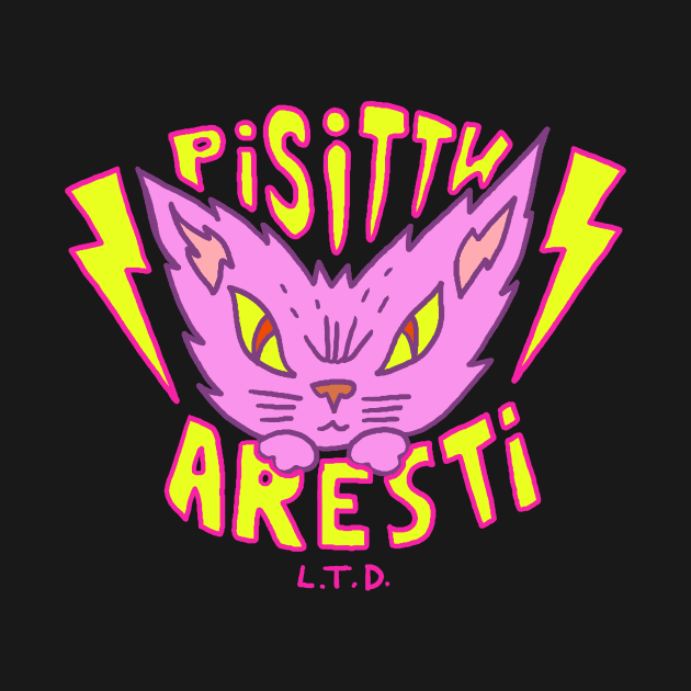 Stray Cat Logo Pisittu Aresti LTD - by Miskel Design by miskel