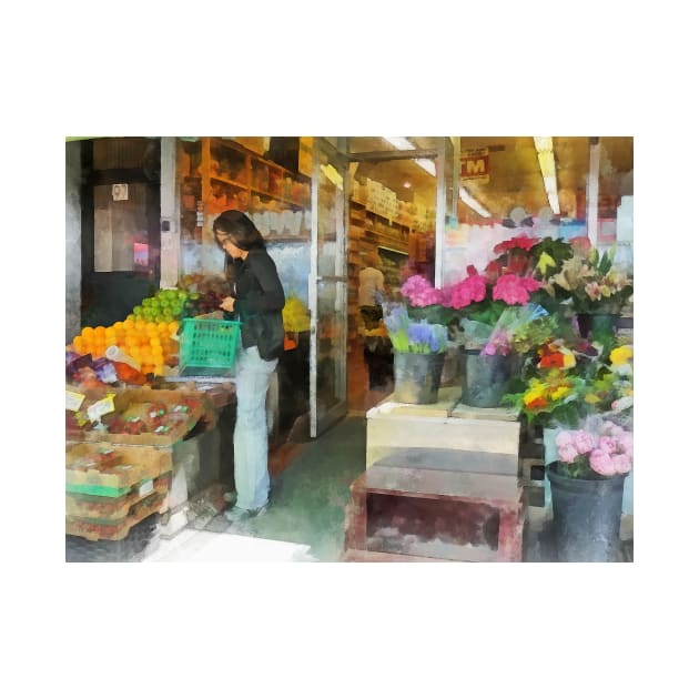 Hoboken NJ - Buying Fresh Fruit by SusanSavad