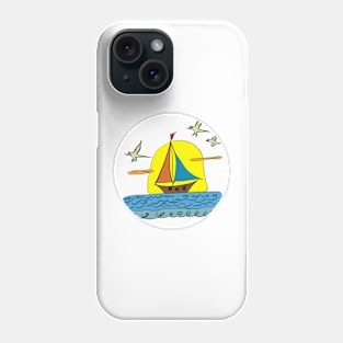 CUTE BOAT Phone Case