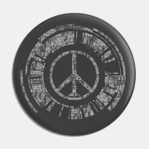 Walker of Peace [Urban Grey] Pin by DCLawrenceUK