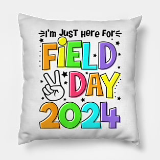 I'M Just Here For Field Day 2024 Pillow