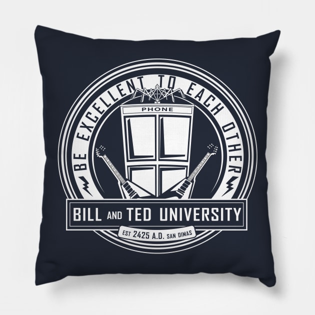 Excellent Adventure Pillow by GnarllyMama