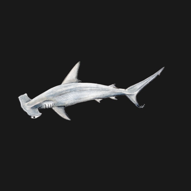 Hammerhead shark for shark lovers by chloeyzoard