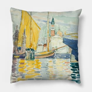 Venice-The Giudecca by Henri-Edmond Cross Pillow