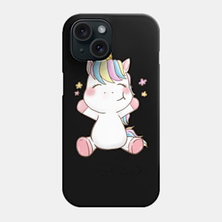 I am so cute, little pony, unicorn Phone Case