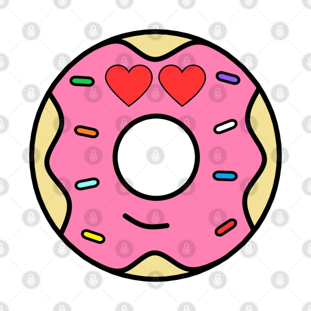 The Pink Valentine Donut by Bubba Creative