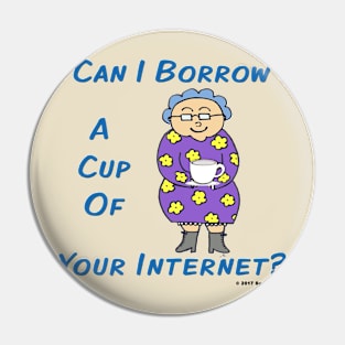 Edna: Can I Borrow a Cup of Your Internet? Pin