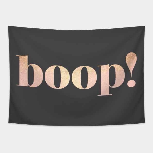 Boop! Tapestry by onarolltees