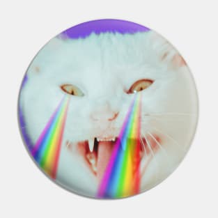 Angry Cat Pin