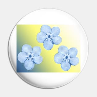 Forget me not Pin