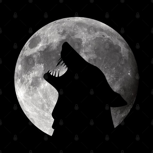 Werewolf Moon Silhouette by ATG Designs