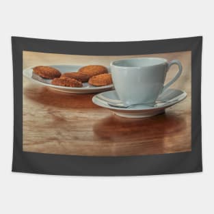 Cookies and coffee Tapestry