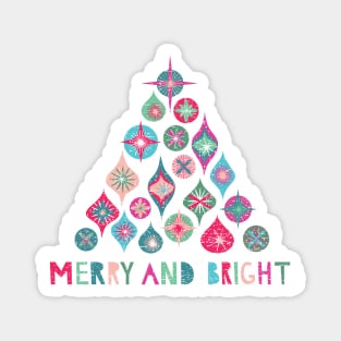 Vintage Christmas: Merry and Bright Magnet