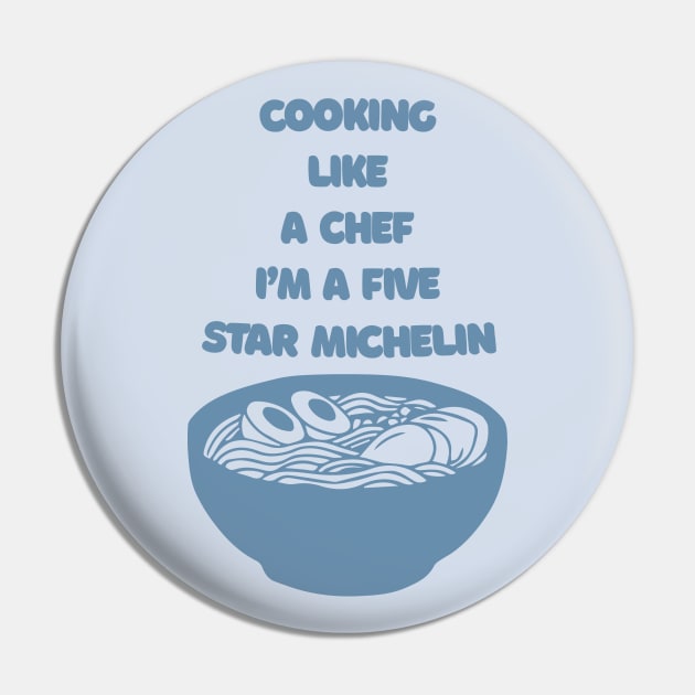 5 Star Michelin Pin by Wacalac