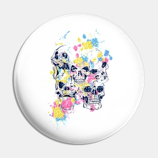 Pentaskull Pin