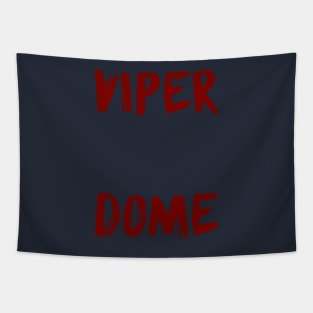 The Viper Dome Text Tapestry