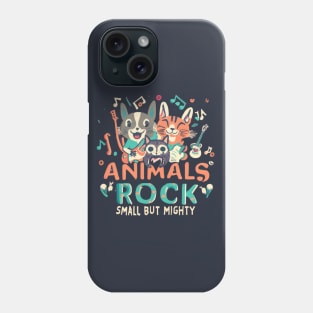 animals rock Phone Case