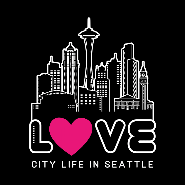 Love City Life In Seattle by traveltravelamerica