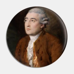 Philippe Jacques de Loutherbourg by Thomas Gainsborough Pin