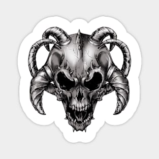 devil skull demon Magnet