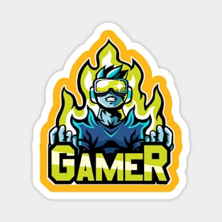 Gamer logo #1 Magnet