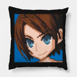 Resident Evil Jill Valentine Pixel Art Pillow