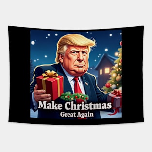 Trump Funny Christmas Tapestry